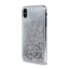 Liquid Sparkle TPU case, skirtas Huawei P30 Lite silver kaina ir informacija | Telefono dėklai | pigu.lt