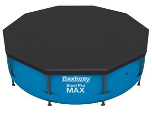 Накрытие для бассейна Bestway Steel Pro 305 см цена и информация | Аксессуары для бассейнов | pigu.lt