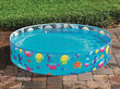 Ramstinis baseinas Bestway Fill 'N Fun Sparking Sea, 122x25 cm kaina ir informacija | Baseinai | pigu.lt