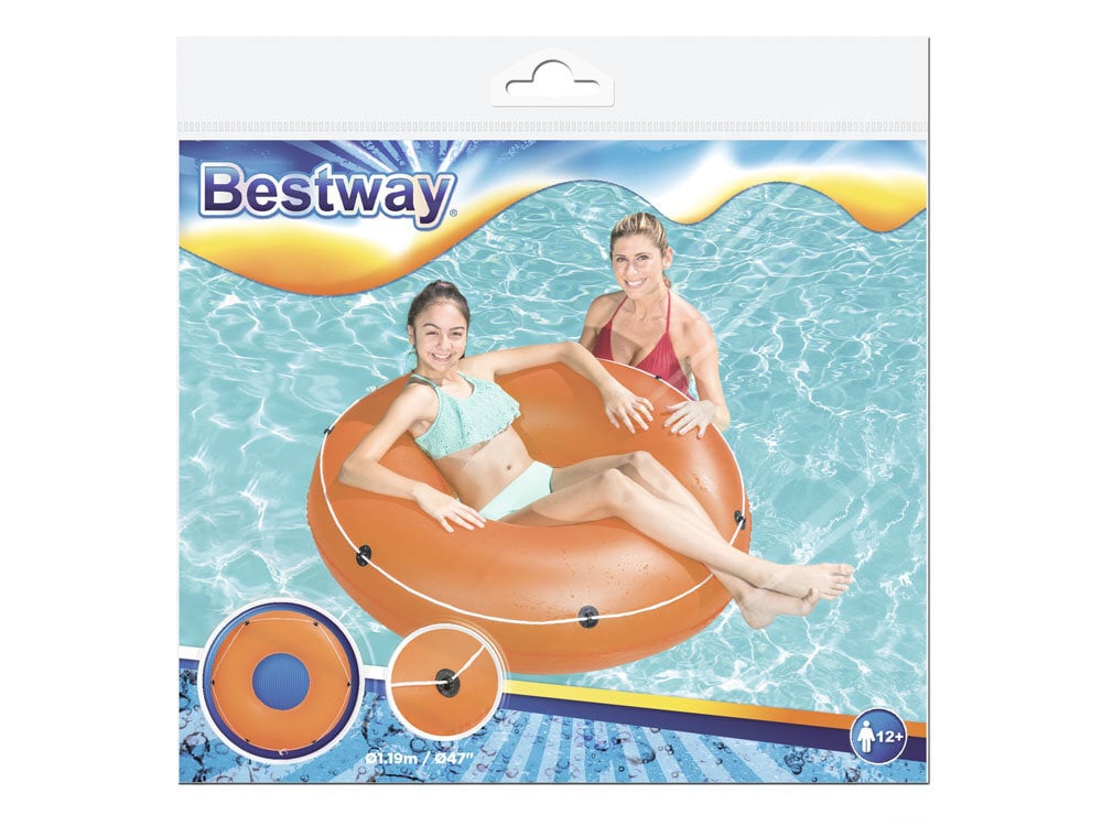 Pripučiamas ratas Bestway Summer Blast, 119 cm цена и информация | Pripučiamos ir paplūdimio prekės | pigu.lt