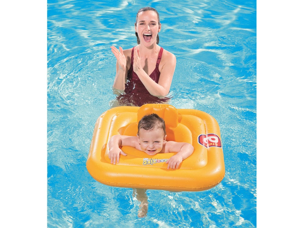 Pripučiamas ratas kūdikiams Bestway Swim Safe, 69 cm kaina ir informacija | Pripučiamos ir paplūdimio prekės | pigu.lt