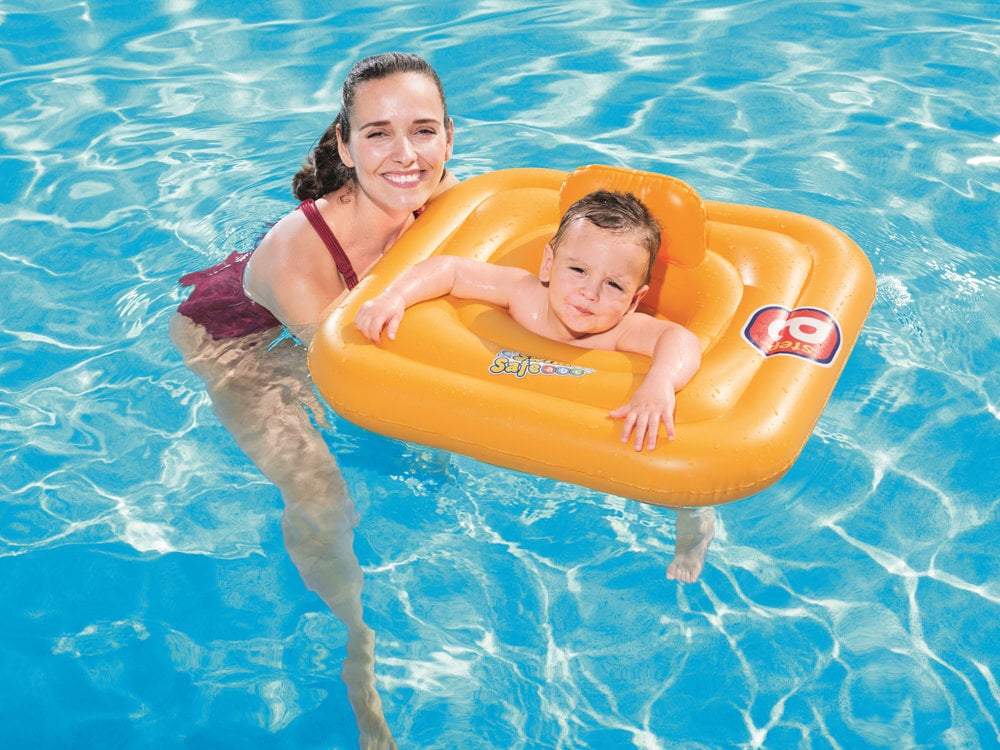 Pripučiamas ratas kūdikiams Bestway Swim Safe, 69 cm kaina ir informacija | Pripučiamos ir paplūdimio prekės | pigu.lt