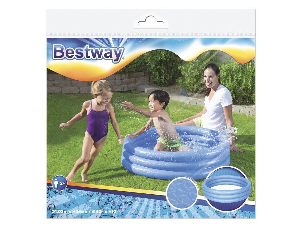 Pripučiamas baseinas Bestway Play, 102x25 cm kaina ir informacija | Baseinai | pigu.lt