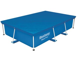 Накрытие для бассейна Bestway Flowclear Steel Pro 264x174 cм цена и информация | Аксессуары для бассейнов | pigu.lt