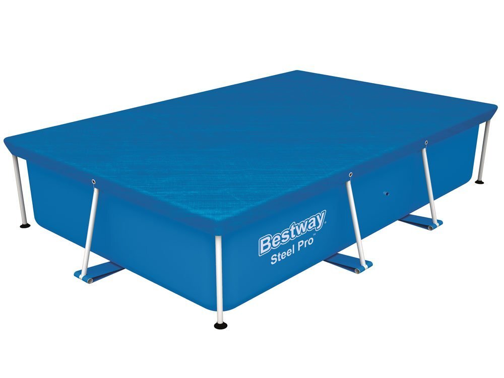 Baseino uždangalas Bestway Flowclear Steel Pro 264x174 cm цена и информация | Baseinų priedai | pigu.lt