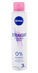 Лак для кудрявых волос Nivea Straight Forming 250 мл цена и информация | Средства для укладки волос | pigu.lt