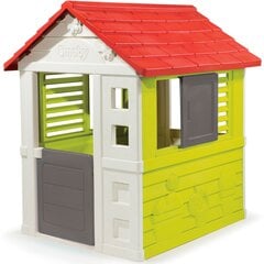 Детский игровой домик Smoby Nature Playhouse, 110x98x127 см цена и информация | Детские игровые домики | pigu.lt