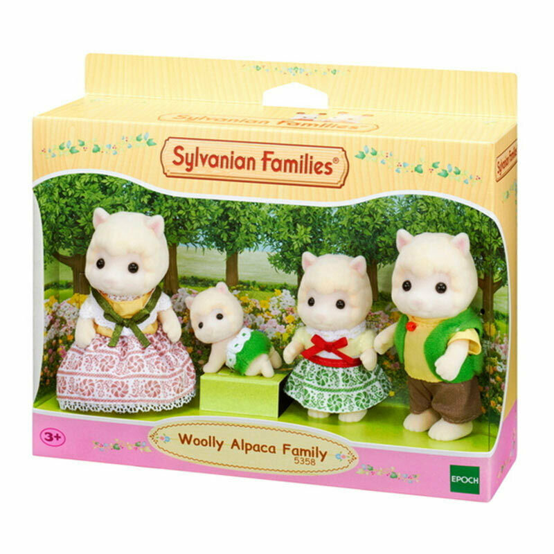 Alpakų šeimynėlė Sylvanian Families цена и информация | Žaislai mergaitėms | pigu.lt