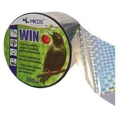 MKDS WIN лента для отпугивания птиц, 100 м цена и информация | Средства защиты от кротов, грызунов | pigu.lt
