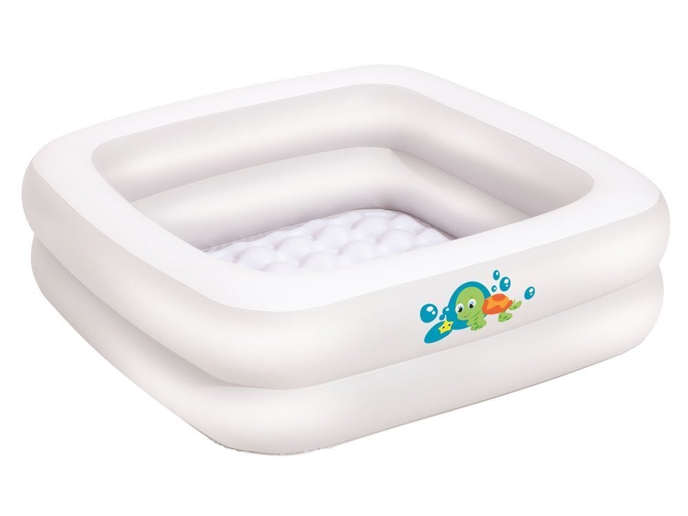 Pripučiamas baseinas kūdikiams Bestway Baby Tub, 86x86x25 cm kaina ir informacija | Baseinai | pigu.lt