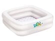 Pripučiamas baseinas kūdikiams Bestway Baby Tub, 86x86x25 cm цена и информация | Baseinai | pigu.lt