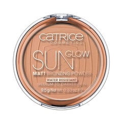 Бронзирующая пудра Catrice Sun Glow Matt 9,5 г цена и информация | Бронзеры (бронзаторы), румяна | pigu.lt