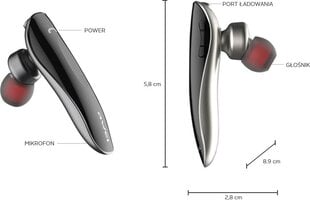 Awei Bluetooth N1 цена и информация | Наушники | pigu.lt