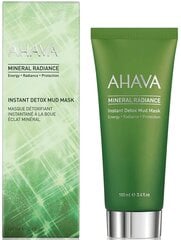 Очищающая грязевая маска Ahava Mineral Radiance Instant Detox 100 мл цена и информация | Маски для лица, патчи для глаз | pigu.lt