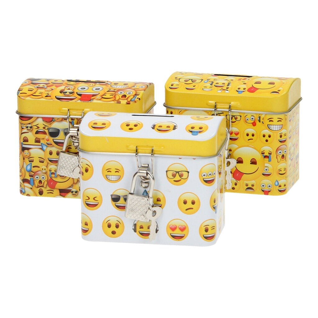 Taupyklė Emoji, 9 x 6 x 8 cm kaina ir informacija | Kanceliarinės prekės | pigu.lt