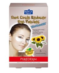 Paakių kaukė mažinanti tamsius ratilus Purederm Dark Circle Reducer Eye Patches Sun Flower Seed Oil 6vnt. kaina ir informacija | Veido kaukės, paakių kaukės | pigu.lt