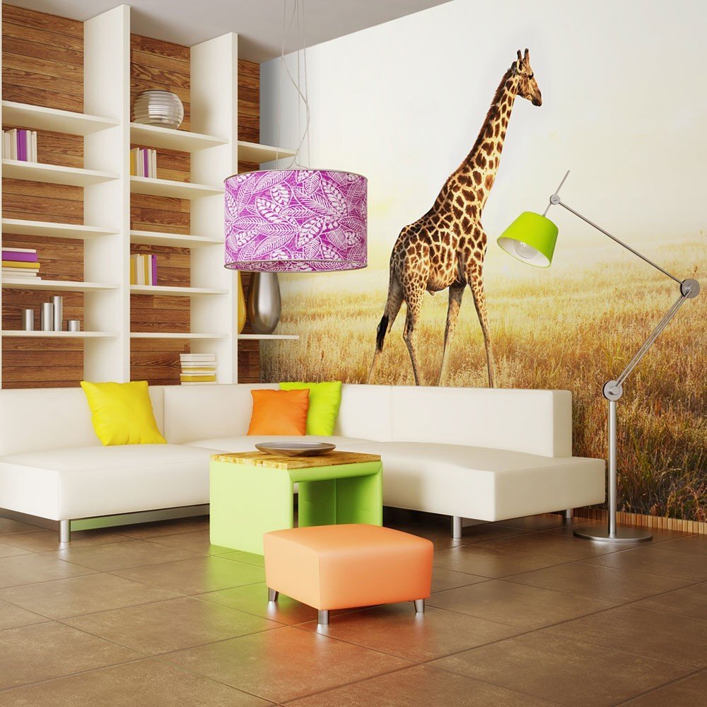 Fototapetai - Žirafos eisena kaina ir informacija | Fototapetai | pigu.lt
