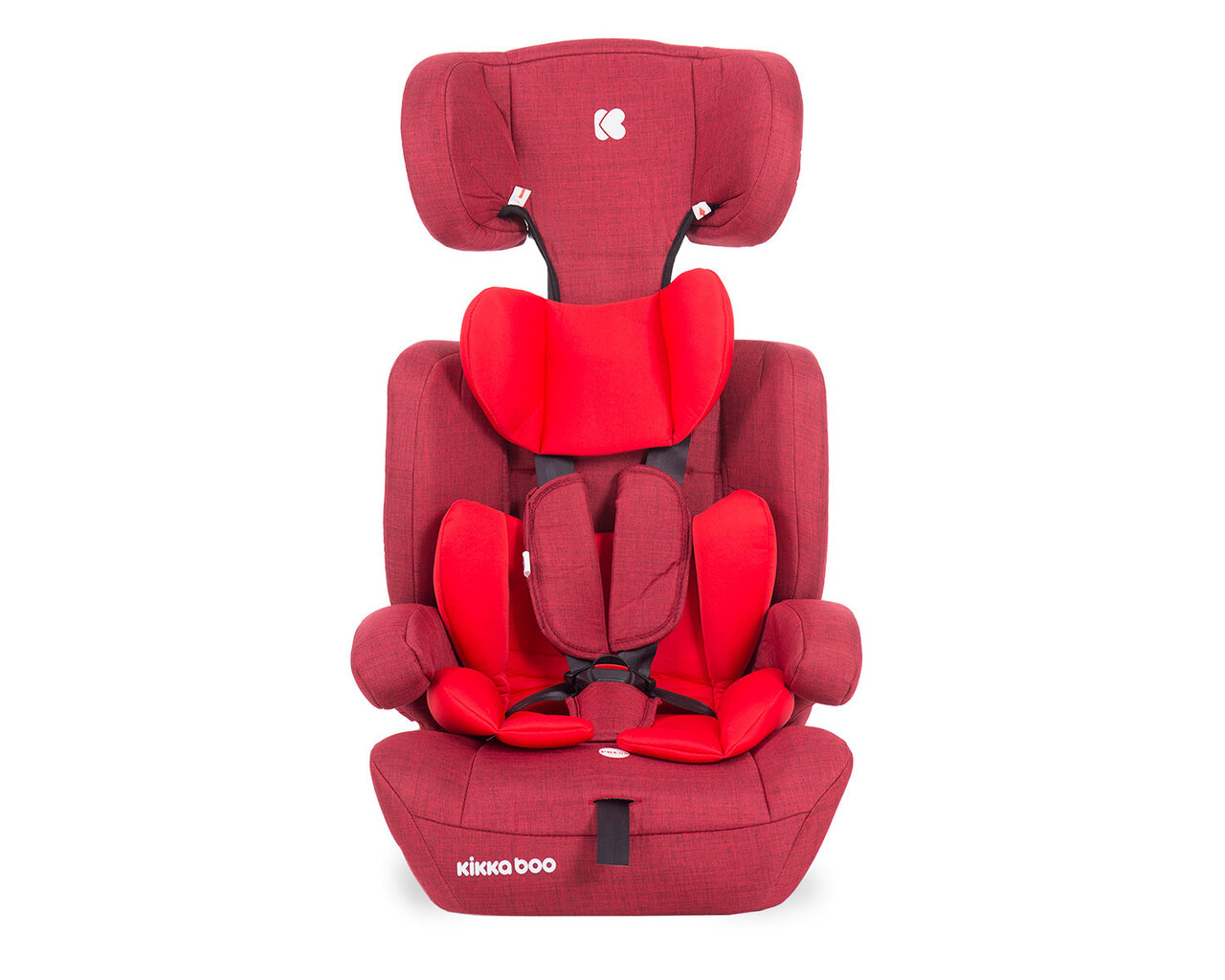 Automobilinė kėdutė Kikkaboo Zimpla 9-36 kg, Red kaina ir informacija | Autokėdutės | pigu.lt