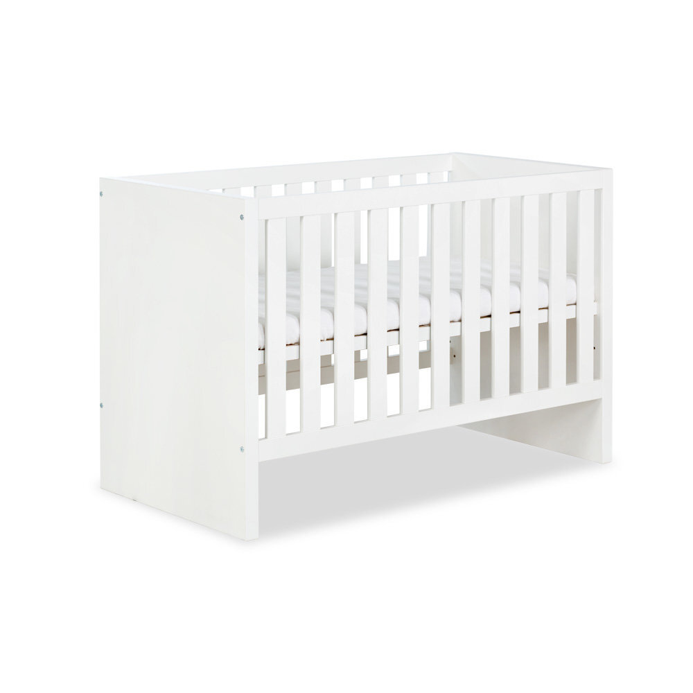 Lova Amelia, 60x120 cm, balta цена и информация | Kūdikių lovytės | pigu.lt