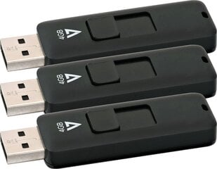 V7 Slider 4 GB USB 2.0 kaina ir informacija | USB laikmenos | pigu.lt