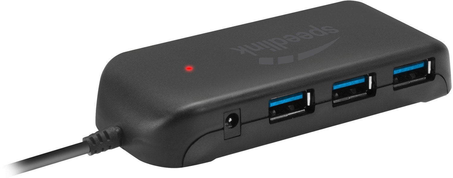 Speedlink USB hub Snappy Evo USB 3.0 7-port (SL-140108) kaina ir informacija | Adapteriai, USB šakotuvai | pigu.lt