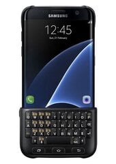 Samsung EJ-CG928MBEDGE Keyboard Cover Case for Samsung G928 Galaxy S6 Edge Plus Black kaina ir informacija | Telefono dėklai | pigu.lt