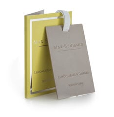 Ароматическая карточка Max Benjamin Lemongrass & Ginger цена и информация | Ароматы для дома | pigu.lt