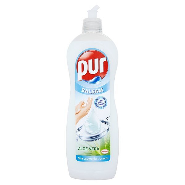 Pur balsam 750ml indų ploviklis aloe vera kaina ir informacija | Indų plovimo priemonės | pigu.lt