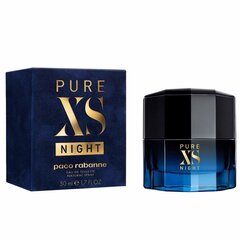 Парфюмерная вода для мужчин Paco Rabbane PURE XS NIGHT EDP 50 мл цена и информация | Мужские духи | pigu.lt