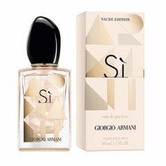 Парфюмерная вода Giorgio Armani Si Nacre Edition EDP для женщин 50 мл цена и информация | Giorgio Armani Одежда, обувь и аксессуары | pigu.lt