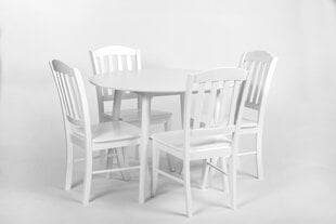 Столовый комплект Andria/Monaco, белый цена и информация | Комплекты мебели для столовой | pigu.lt