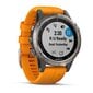 Garmin fēnix® 5 Plus Sapphire Titanium/Ember Orange kaina ir informacija | Išmanieji laikrodžiai (smartwatch) | pigu.lt