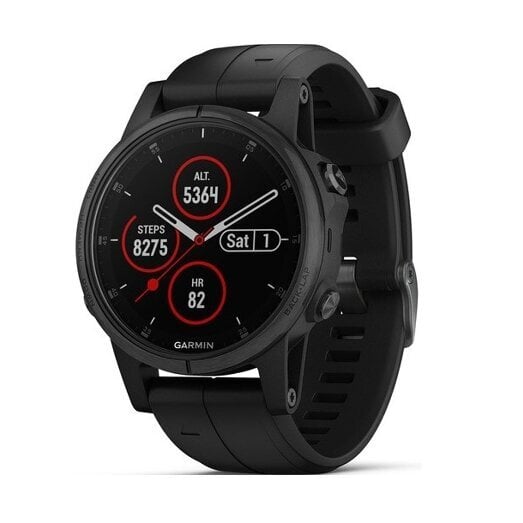 Garmin fēnix® 5S Plus Sapphire Black kaina ir informacija | Išmanieji laikrodžiai (smartwatch) | pigu.lt