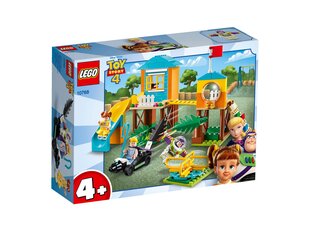 10768 LEGO® Disney Pixar Toy Story 4 - приключения Базза и Бо Пип на игровой площадке цена и информация | Конструкторы и кубики | pigu.lt