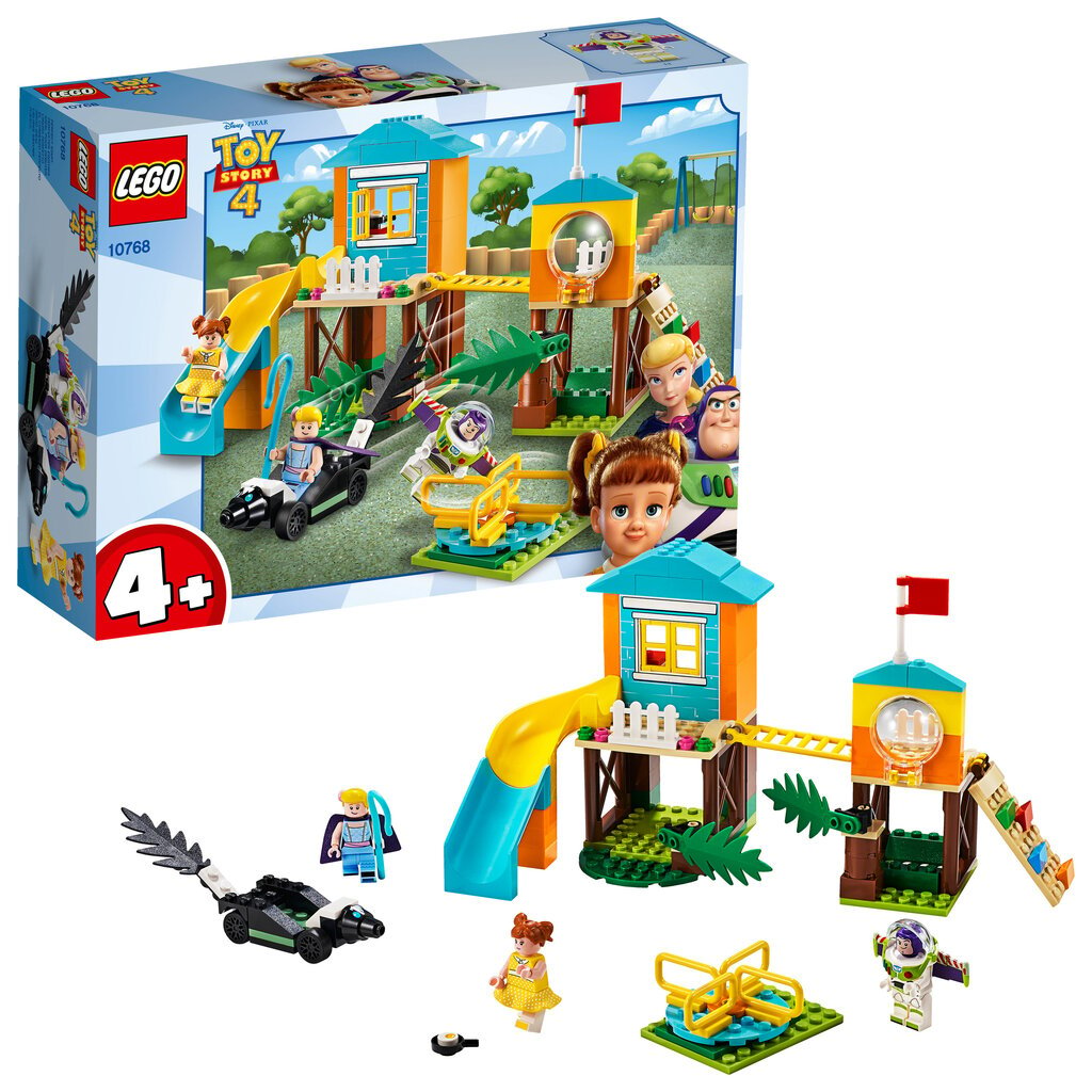 10768 LEGO® | Disney Bazo ir Bo Pyp nuotykiai žaidimų aikštelėje цена и информация | Konstruktoriai ir kaladėlės | pigu.lt