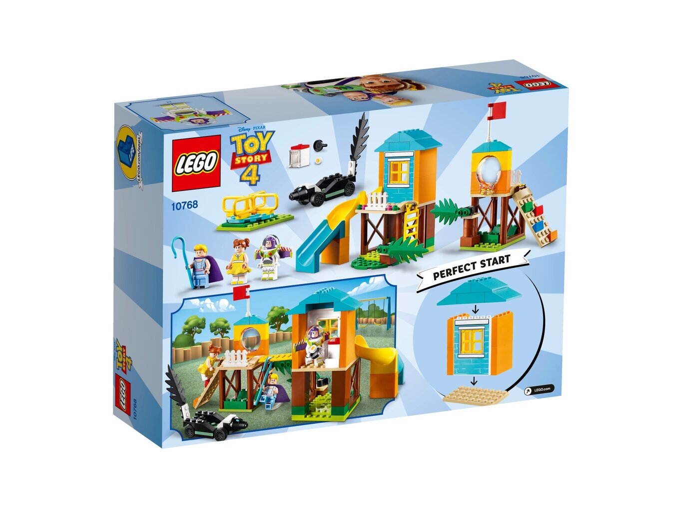 10768 LEGO® | Disney Bazo ir Bo Pyp nuotykiai žaidimų aikštelėje цена и информация | Konstruktoriai ir kaladėlės | pigu.lt