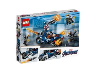 76123 LEGO® Super Heroes Outrider puolimas kaina ir informacija | Konstruktoriai ir kaladėlės | pigu.lt