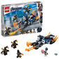 76123 LEGO® Super Heroes Outrider puolimas kaina ir informacija | Konstruktoriai ir kaladėlės | pigu.lt