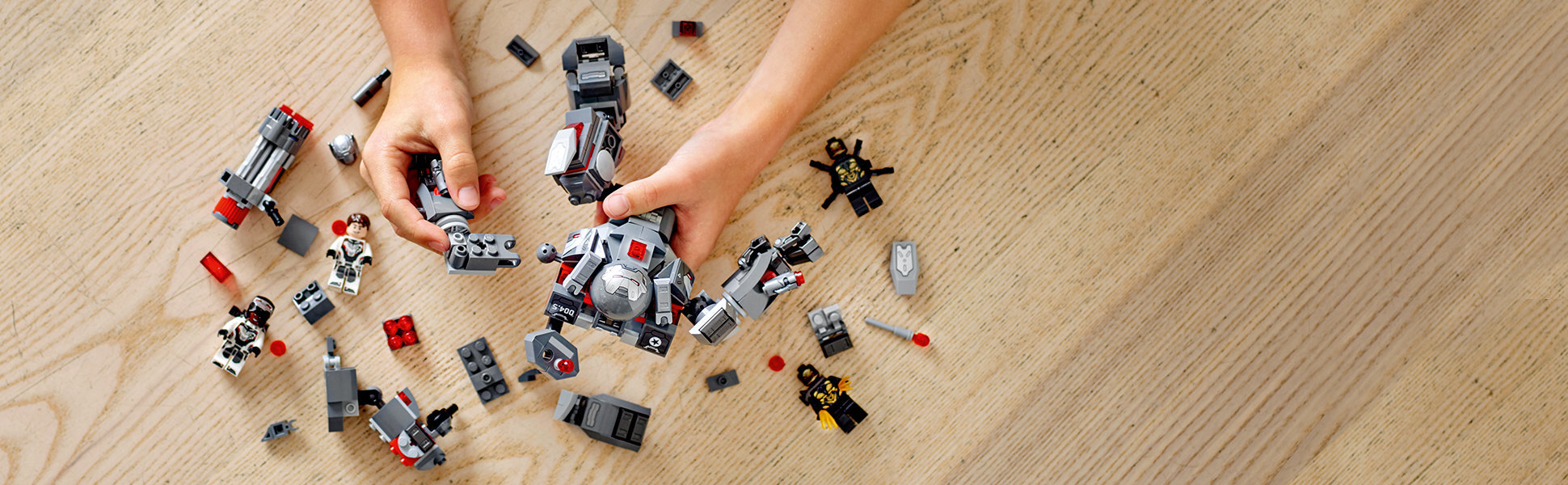 76124 LEGO® Super Heroes Karo mašinos triuškintuvas kaina ir informacija | Konstruktoriai ir kaladėlės | pigu.lt