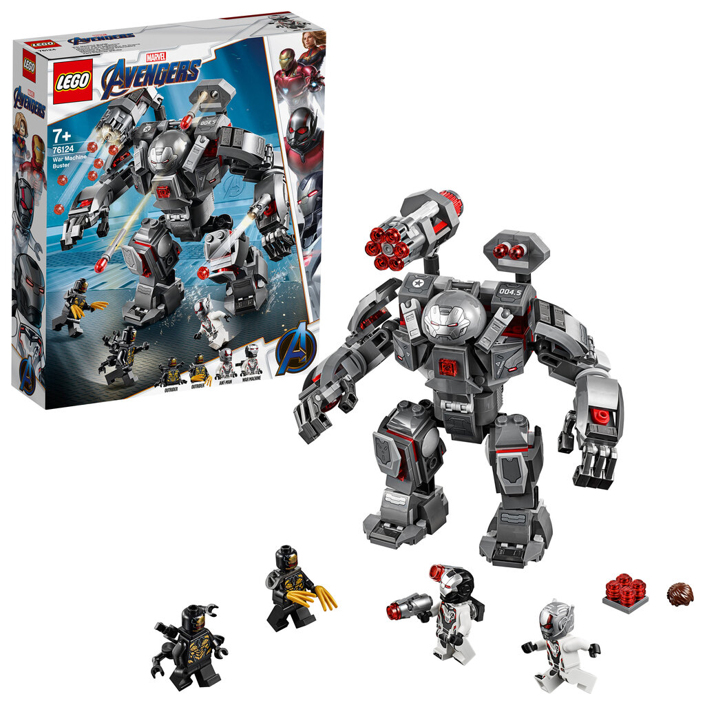 76124 LEGO® Super Heroes Karo mašinos triuškintuvas kaina ir informacija | Konstruktoriai ir kaladėlės | pigu.lt