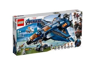 76126 LEGO® Super Heroes Galingasis Keršytojų reaktyvinis lėktuvas Quinjet kaina ir informacija | Konstruktoriai ir kaladėlės | pigu.lt