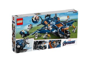 76126 LEGO® Super Heroes Galingasis Keršytojų reaktyvinis lėktuvas Quinjet kaina ir informacija | Konstruktoriai ir kaladėlės | pigu.lt