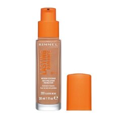 Spindesio suteikiantis makiažo pagrindas Rimmel London Lasting Radiance Foundation, 010 Light Porcelain, 30 ml цена и информация | Rimmel Духи, косметика | pigu.lt