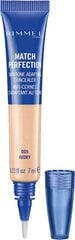 Консилер Rimmel Match Perfection Concealer Anti Cernes 005 Ivory, 7 мл цена и информация | Rimmel Духи, косметика | pigu.lt