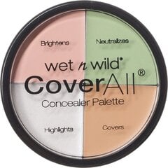 Veido kontūravimo paletė Wet n Wild Cover All 6,5 g kaina ir informacija | Makiažo pagrindai, pudros | pigu.lt
