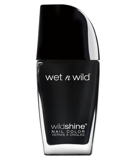 Nagų lakas Wet n Wild Wild Shine 12,3 ml, Black Creme kaina ir informacija | Nagų lakai, stiprintojai | pigu.lt