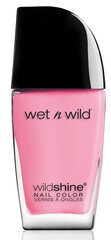 Nagų lakas Wet N Wild Wild Shine Nail Color Tickled Pink, 12,3ml kaina ir informacija | Nagų lakai, stiprintojai | pigu.lt