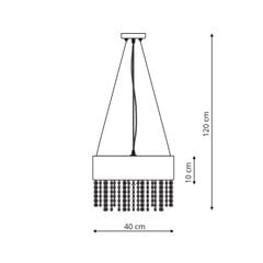 Light Prestige подвесной светильник Madryt цена и информация | Люстры | pigu.lt