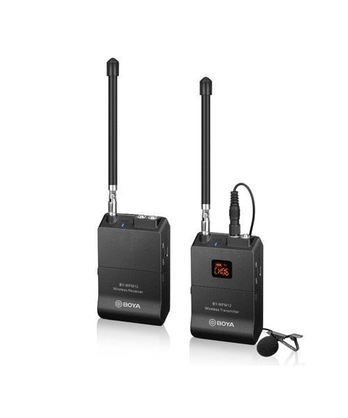 Boya WFM12 VHF kaina ir informacija | Priedai fotoaparatams | pigu.lt
