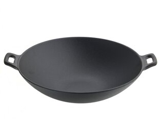 HTI Wok чугунная сковорода, 30,5 см цена и информация | Cковородки | pigu.lt